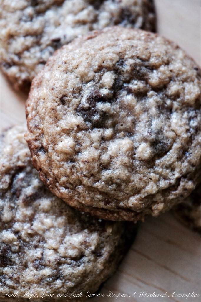 "Killer Bunny" Oatmeal Cookies - Do you dream of warm, gooey cookies fresh from the oven but cringe at the cost of premium chocolate chips? There's a secret weapon hiding in plain sight, especially right after Easter. Discounted high-quality chocolate bunnies, commonly found in your local store's clearance section, are easy to chop into small chocolate chunks for use in your favorite cookie recipes. These "Killer Bunny" Oatmeal Cookies are a chocolatey, chewy, budget-friendly sweet treat that will have everyone hopping for joy.