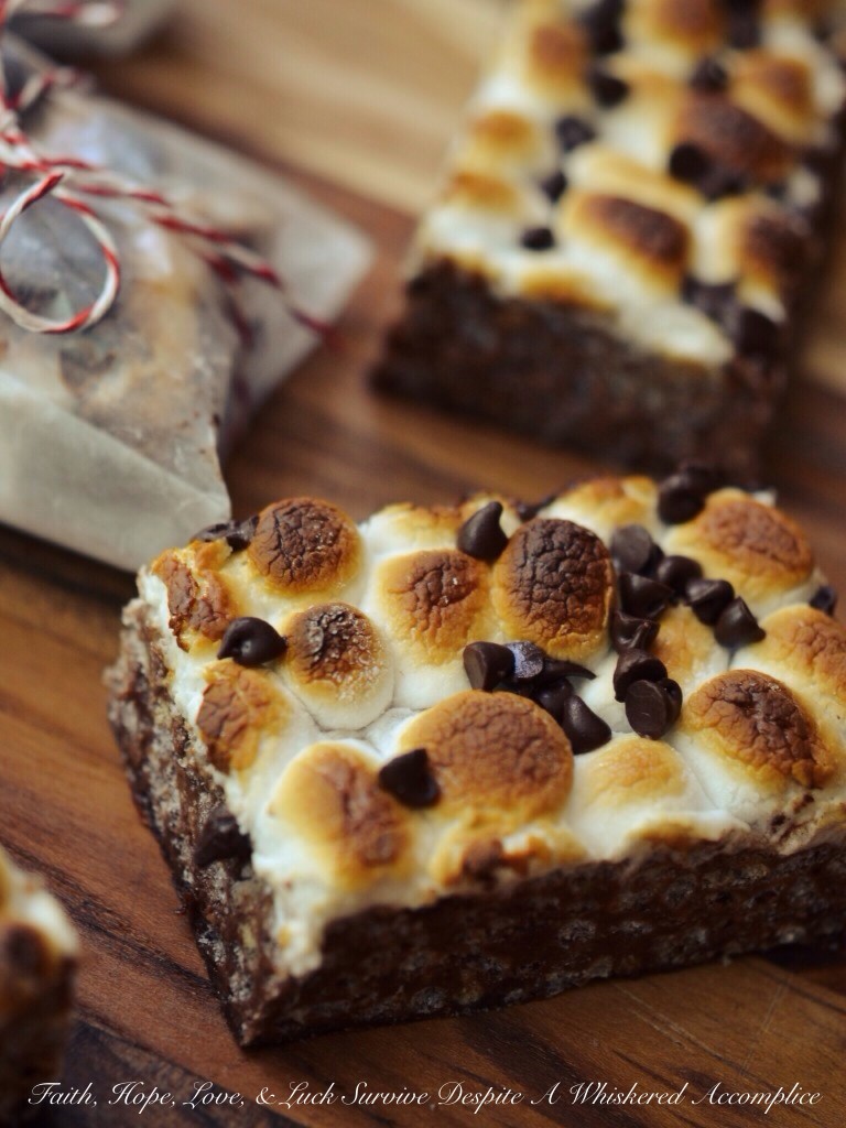 S'mores Krispies | Faith, Hope, Love, and Luck Survive Despite a Whiskered Accomplice