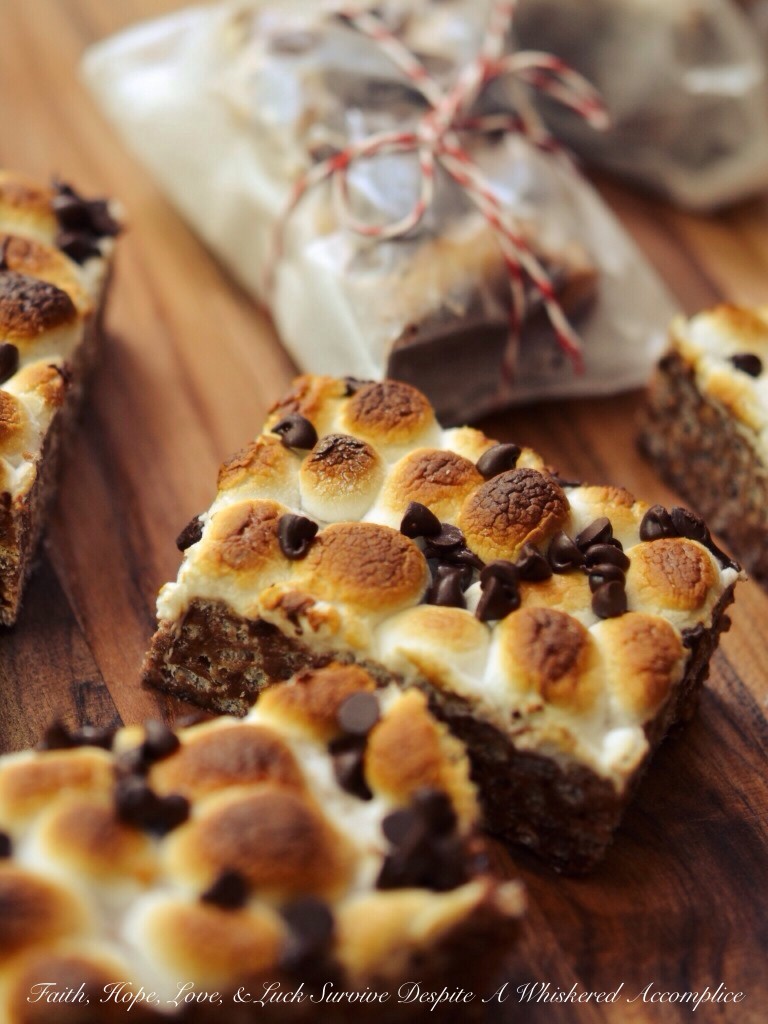 S'mores Krispies | Faith, Hope, Love, and Luck Survive Despite a Whiskered Accomplice