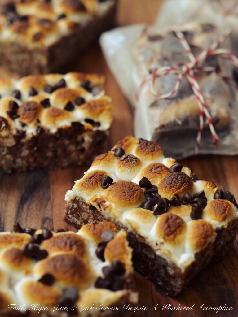 S'mores Krispies | Faith, Hope, Love, and Luck Survive Despite a Whiskered Accomplice
