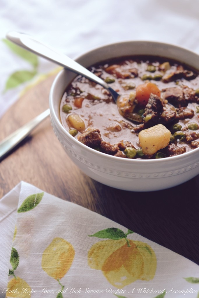 Double the Beef Stew | Faith, Hope, Love, and Luck Survive Despite a Whiskered Accomplice