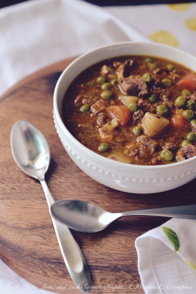 Double the Beef Stew | Faith, Hope, Love, and Luck Survive Despite a Whiskered Accomplice