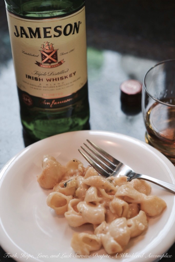 Irish Whiskey Scallion Mac and Cheese - This rich and creamy mac and cheese gets a St. Patrick's Day makeover with the addition of Irish whiskey. Irish butter, scallions, and Irish cheese also help to give this decadent pasta dish a special holiday flavor.