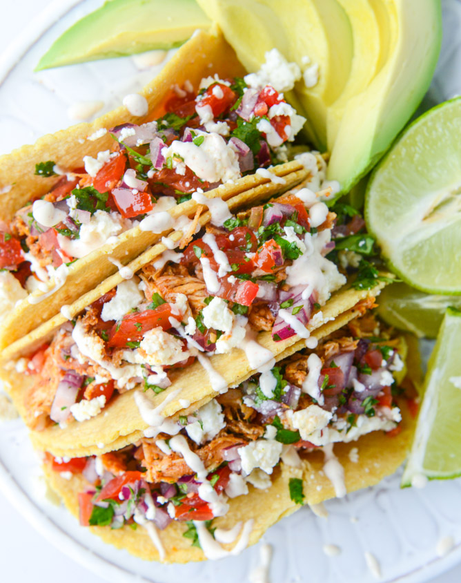 Easy Weeknight Chicken Tacos | Faith, Hope, Love, and Luck Survive Despite a Whiskered Accomplice