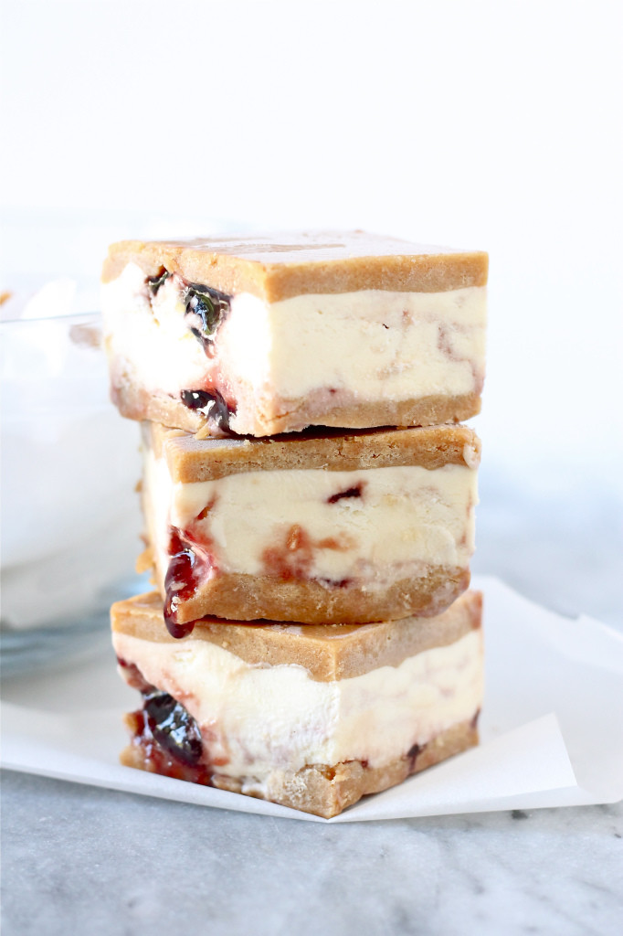 Peanut Butter and Jelly Ice Cream Sandwiches | Faith, Hope, Love, and Luck Survive Despite a Whiskered Accomplice