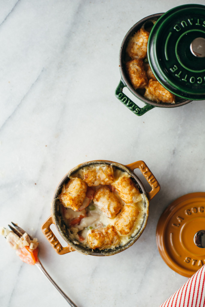 Tater Tot Chicken Pot Hotdish | Faith, Hope, Love, and Luck Survive Despite a Whiskered Accomplice