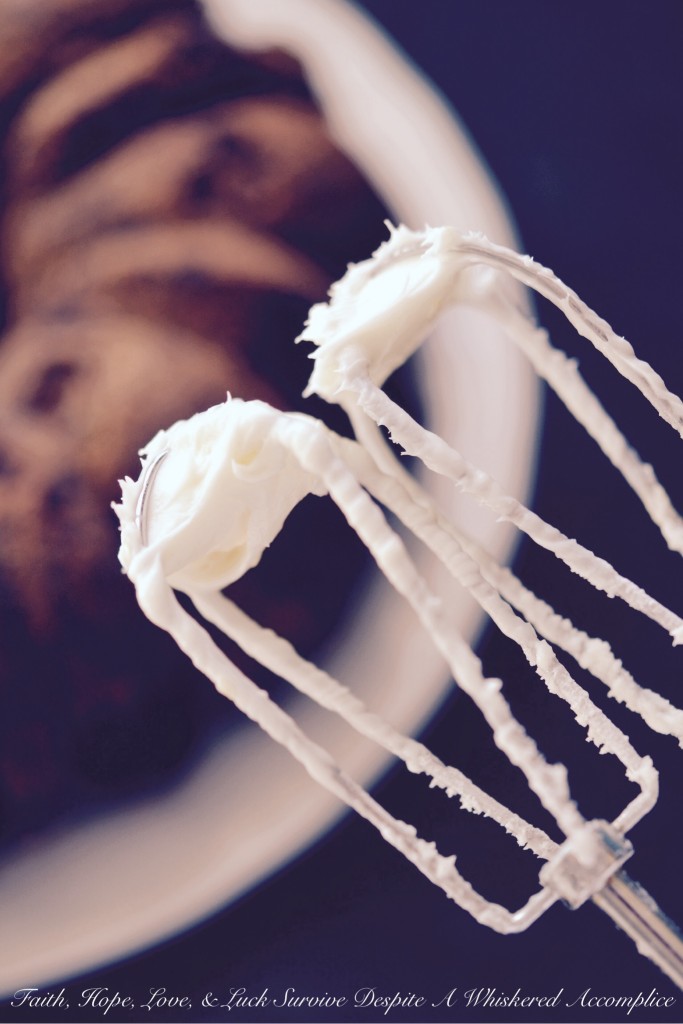 Simple Carrot Cake | Faith, Hope, Love, and Luck Survive Despite a Whiskered Accomplice