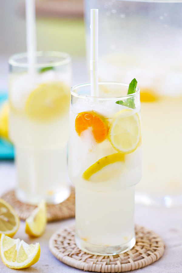 Coconut Water Lemonade | Faith, Hope, Love, and Luck Survive Despite a Whiskered Accomplice