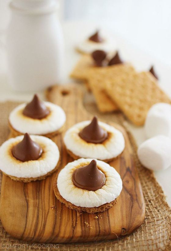 3-Ingredient S'mores Cookie Bites | Faith, Hope, Love, and Luck Survive Despite a Whiskered Accomplice
