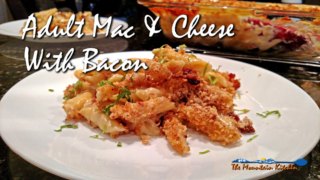 Adult Mac and Cheese with Bacon | Faith, Hope, Love, and Luck Survive Despite a Whiskered Accomplice