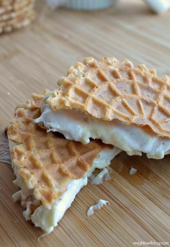 Italian White Chocolate S'mores | Faith, Hope, Love, and Luck Survive Despite a Whiskered Accomplice