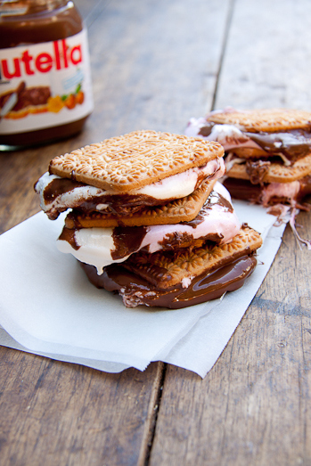 S'mores with Nutella | Faith, Hope, Love, and Luck Survive Despite a Whiskered Accomplice