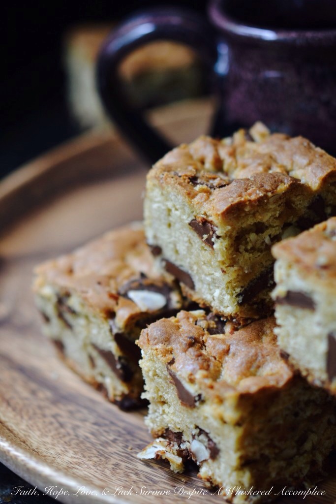 DT's Camping Cookie Bars | Faith, Hope, Love, and Luck Survive Despite a Whiskered Accomplice