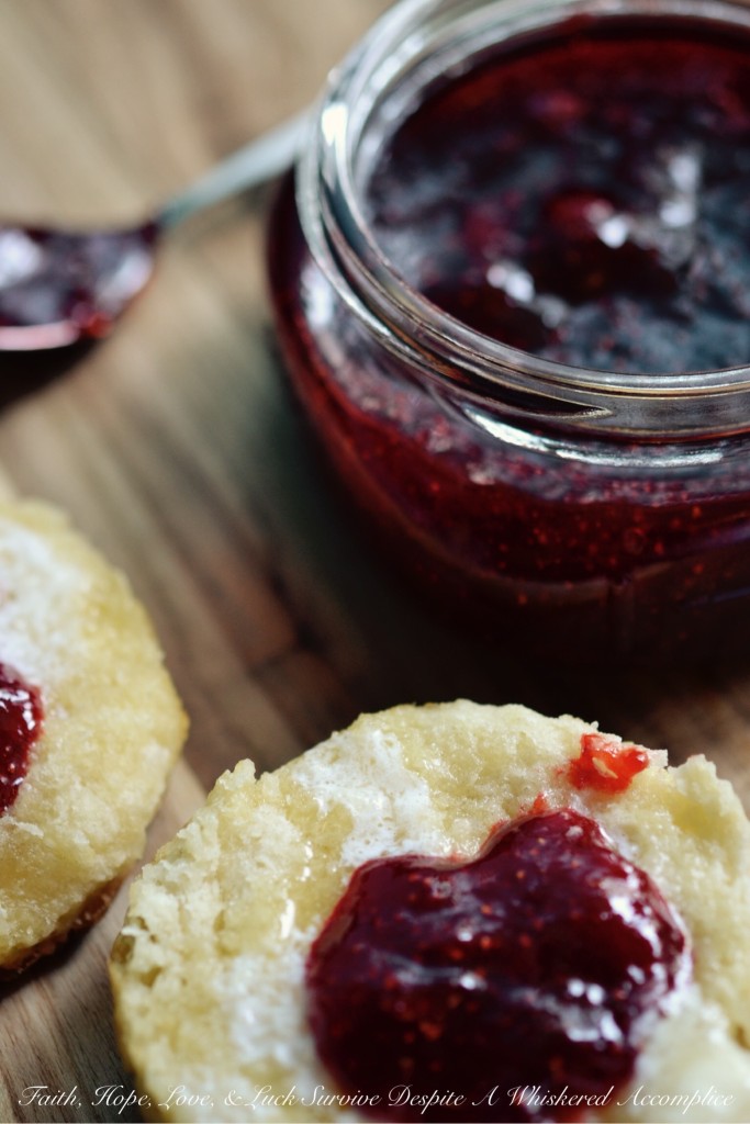 Small-Batch Strawberry Refrigerator Preserves | Faith, Hope, Love, and Luck Survive Despite a Whiskered Accomplice