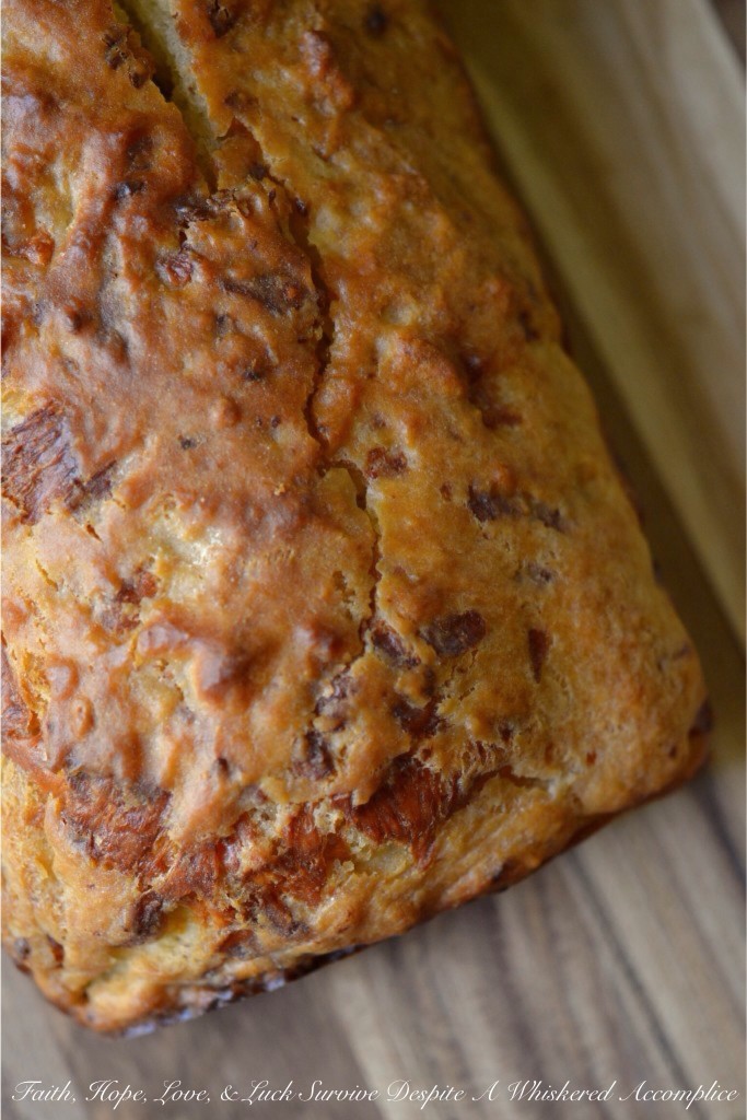 Mexican Beer Bread | Faith, Hope, Love, and Luck Survive Despite a Whiskered Accomplice