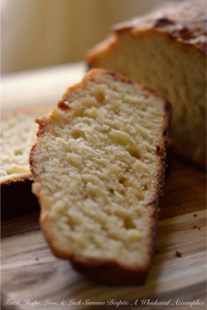 Mexican Beer Bread | Faith, Hope, Love, and Luck Survive Despite a Whiskered Accomplice