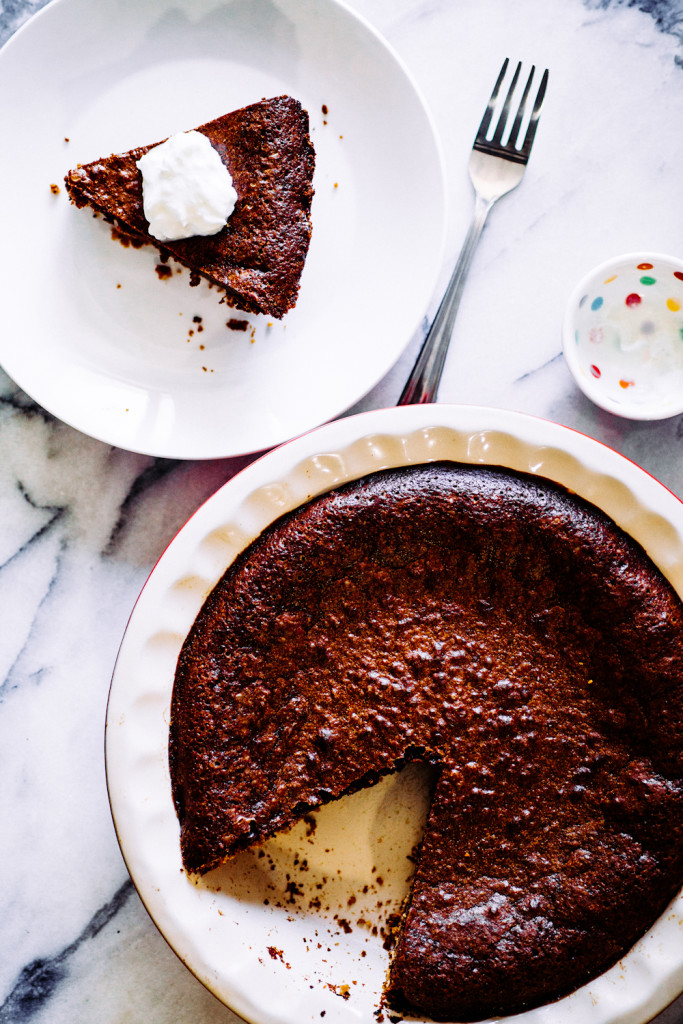 Chocolate Chess Pie with a Do-Si-Do Crust | Faith, Hope, Love, and Luck Survive Despite a Whiskered Accomplice