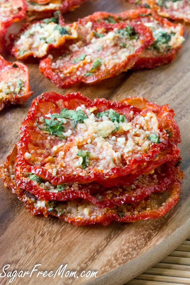 Crispy Parmesan Tomato Chips | Faith, Hope, Love, and Luck Survive Despite a Whiskered Accomplice