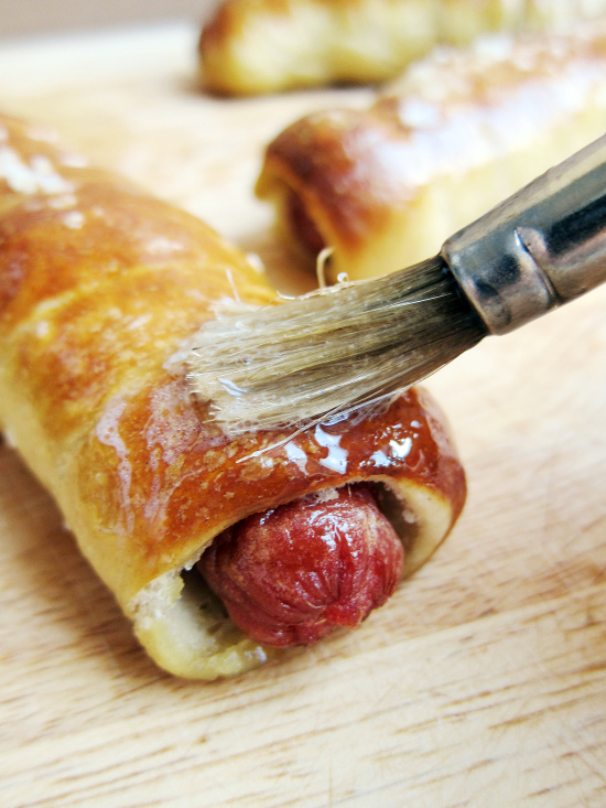 Pretzel Hot Dogs | Faith, Hope, Love, and Luck Survive Despite a Whiskered Accomplice