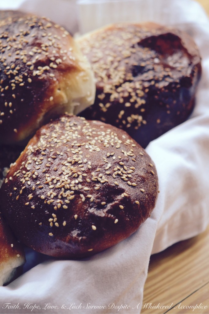 Stand Mixer Sesame Seed Buns - If you're ready to make a sandwich that will totally knock your socks off, then you're going to have to try making your own bread to use in the whole sandwich-making process. These sesame seed buns are soft, slightly sweet, and can also be made using a stand mixer. Simply put, homemade sandwich buns don't get any easier or any more delicious than these.