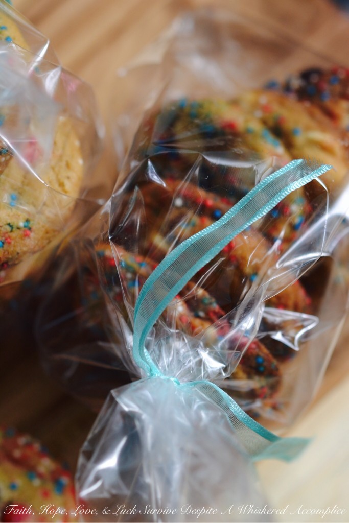 4th of July Brown Butter Whoop It Up Cookies | Faith, Hope, Love, and Luck Survive Despite a Whiskered Accomplice