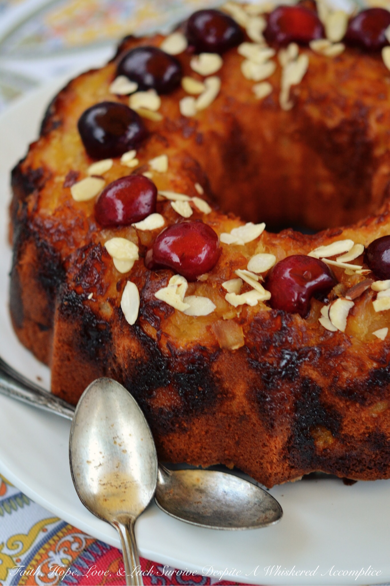 Pineapple Sundae Bundt Cake
