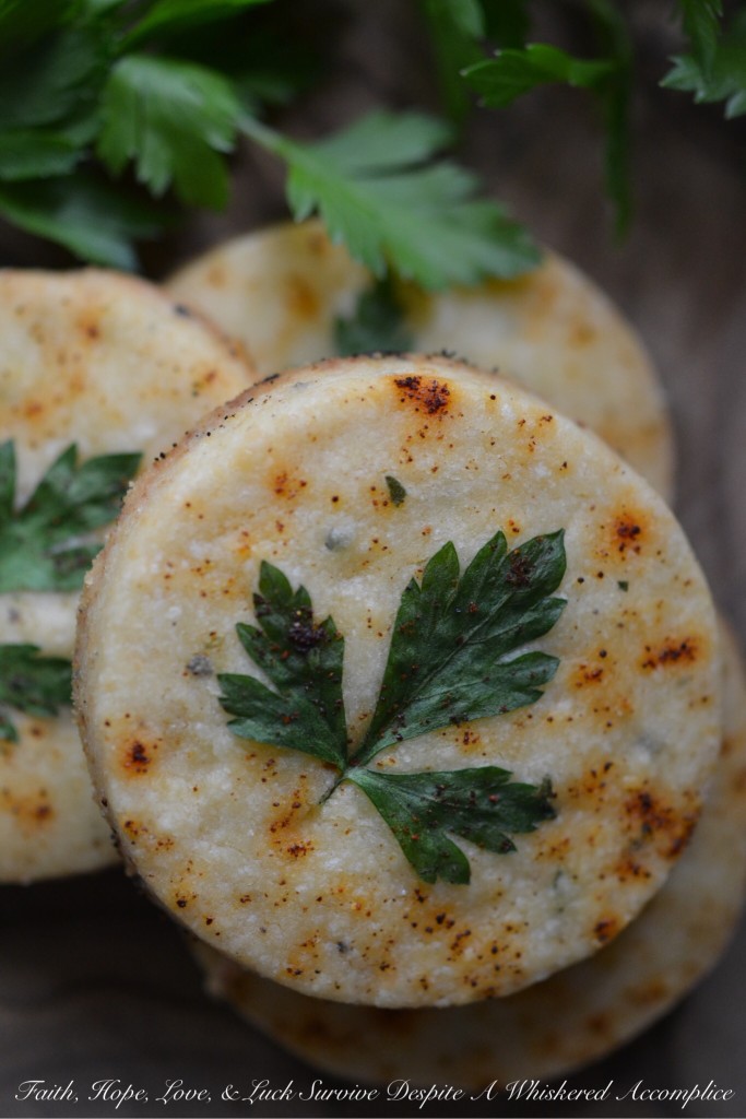 Chipotle Pecorino Romano Shortbread - This cheesy shortbread falls somewhere between a savory cookie and an overly thick cracker, with a satisfying crunch. The flaky texture with the added kick of chipotle will give your meal an instant extra boost of spicy flavor. Whether you're looking for an appetizer, a side, or just a tasty snack, this savory shortbread with chipotle and pecorino romano cheese is sure to hit the spot.