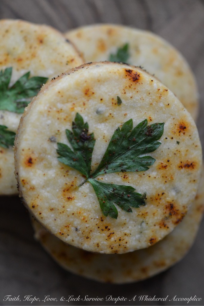 Chipotle Pecorino Romano Shortbread - This cheesy shortbread falls somewhere between a savory cookie and an overly thick cracker, with a satisfying crunch. The flaky texture with the added kick of chipotle will give your meal an instant extra boost of spicy flavor. Whether you're looking for an appetizer, a side, or just a tasty snack, this savory shortbread with chipotle and pecorino romano cheese is sure to hit the spot.