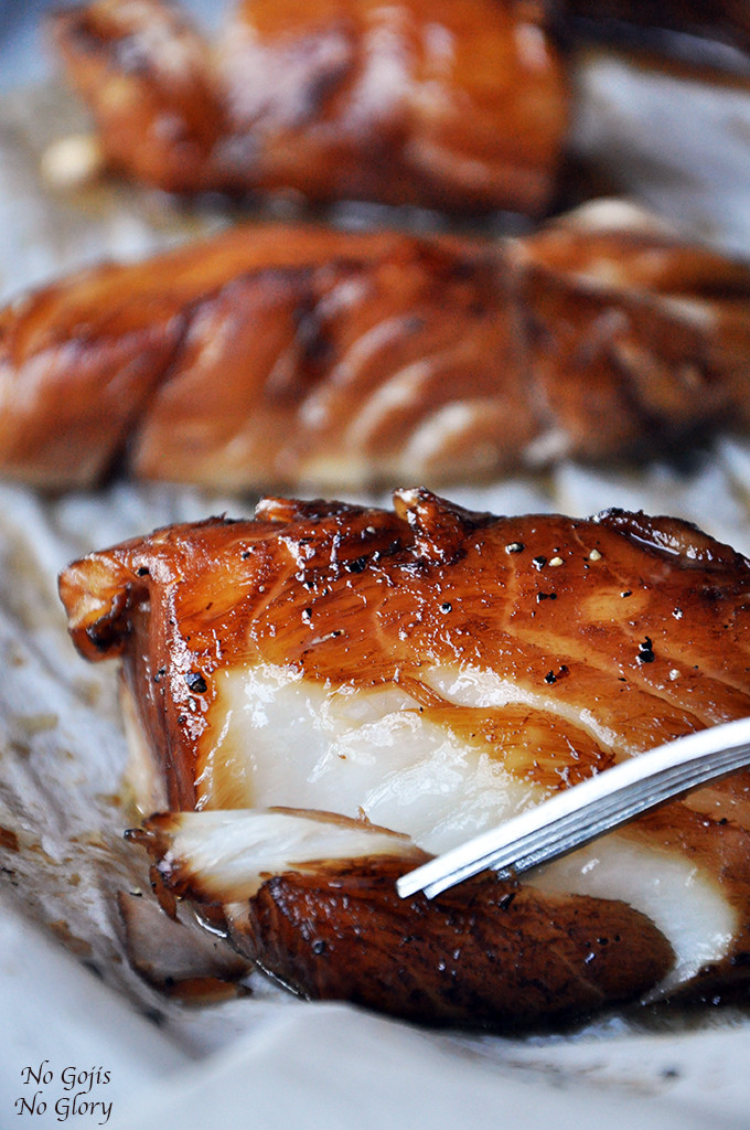 Baked Honey-Marinated Cod | Faith, Hope, Love, and Luck Survive Despite a Whiskered Accomplice
