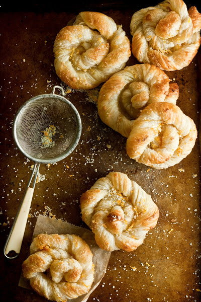 Orange Sugar Danish Pastries | Faith, Hope, Love, and Luck Survive Despite a Whiskered Accomplice