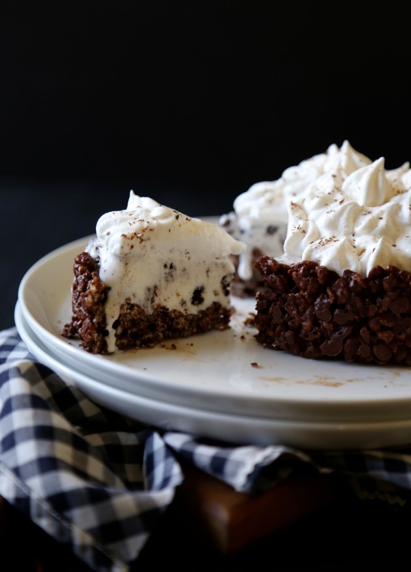 Salted Oreo Ice Cream Pie | Faith, Hope, Love, and Luck Survive Despite a Whiskered Accomplice