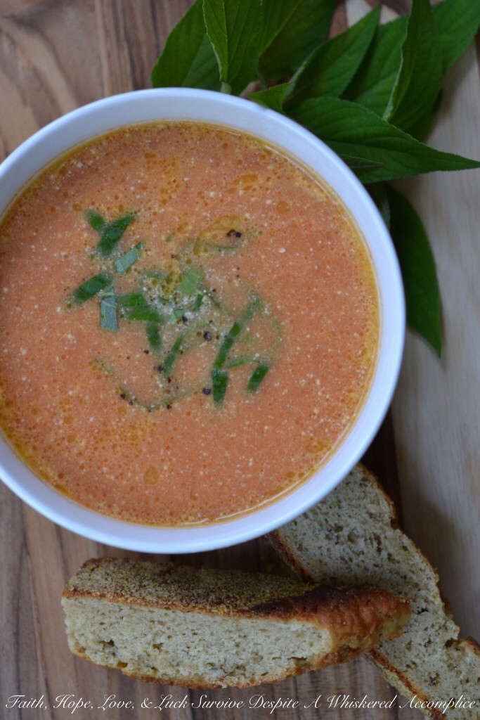 Sweet Tomato Soup | Faith, Hope, Love, and Luck Survive Despite a Whiskered Accomplice