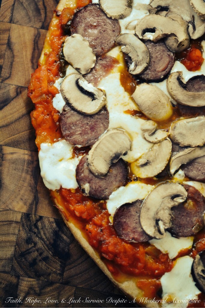 Sweet Pizza Sauce | Faith, Hope, Love, and Luck Survive Despite a Whiskered Accomplice