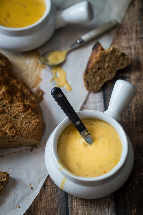 30 Minute German Beer Soup | Faith, Hope, Love, and Luck Survive Despite a Whiskered Accomplice
