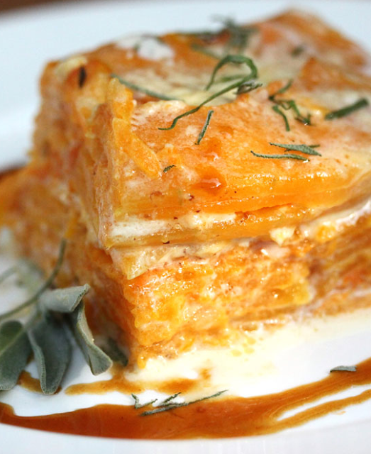Butternut Squash Gratin | Faith, Hope, Love, and Luck Survive Despite a Whiskered Accomplice