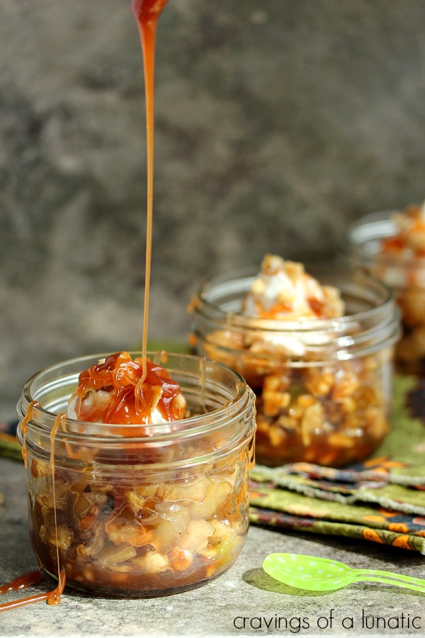 Fried Apples with Apple Caramel Sauce | Faith, Hope, Love, and Luck Survive Despite a Whiskered Accomplice