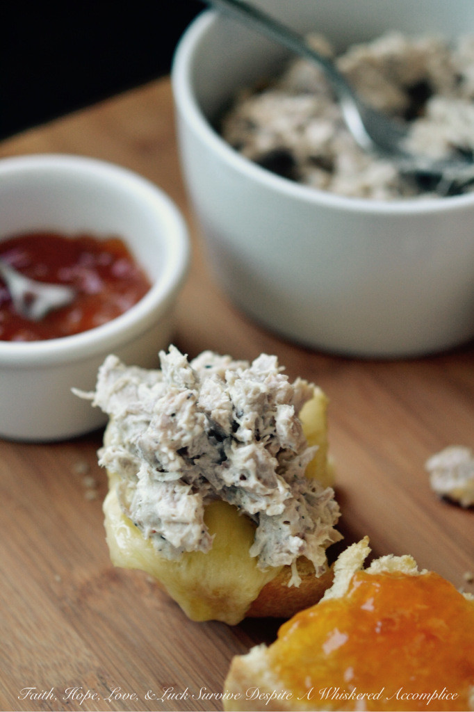 Thanksgiving Brie and Apricot Sandwich | Faith, Hope, Love, and Luck Survive Despite a Whiskered Accomplice