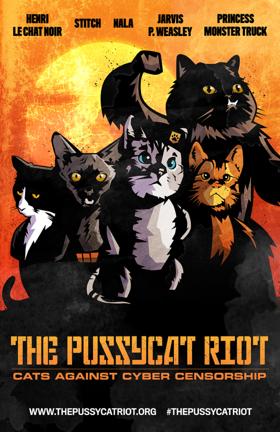 The Pussycat Riot | Faith, Hope, Love, and Luck Survive Despite a Whiskered Accomplice