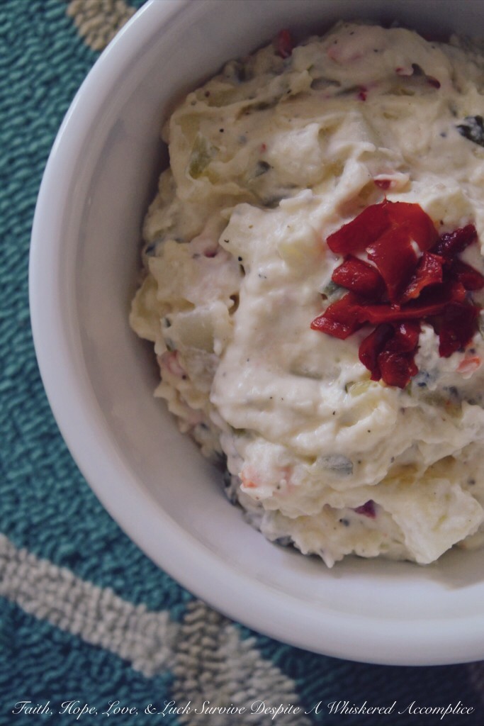 Last-Minute Potato Salad | Faith, Hope, Love, and Luck Survive Despite a Whiskered Accomplice