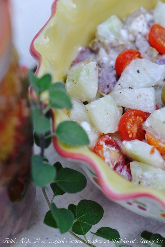 Greek Cucumber Salad - Greek cucumber salad is a light and refreshing way to enjoy the fresh flavors of summer while also enjoying a healthy and flavorful side dish or appetizer. The combination of fresh cucumbers, juicy tomatoes, tangy feta, and briny olives is simply irresistible, and the addition of oregano really makes all of the flavors in this salad pop.