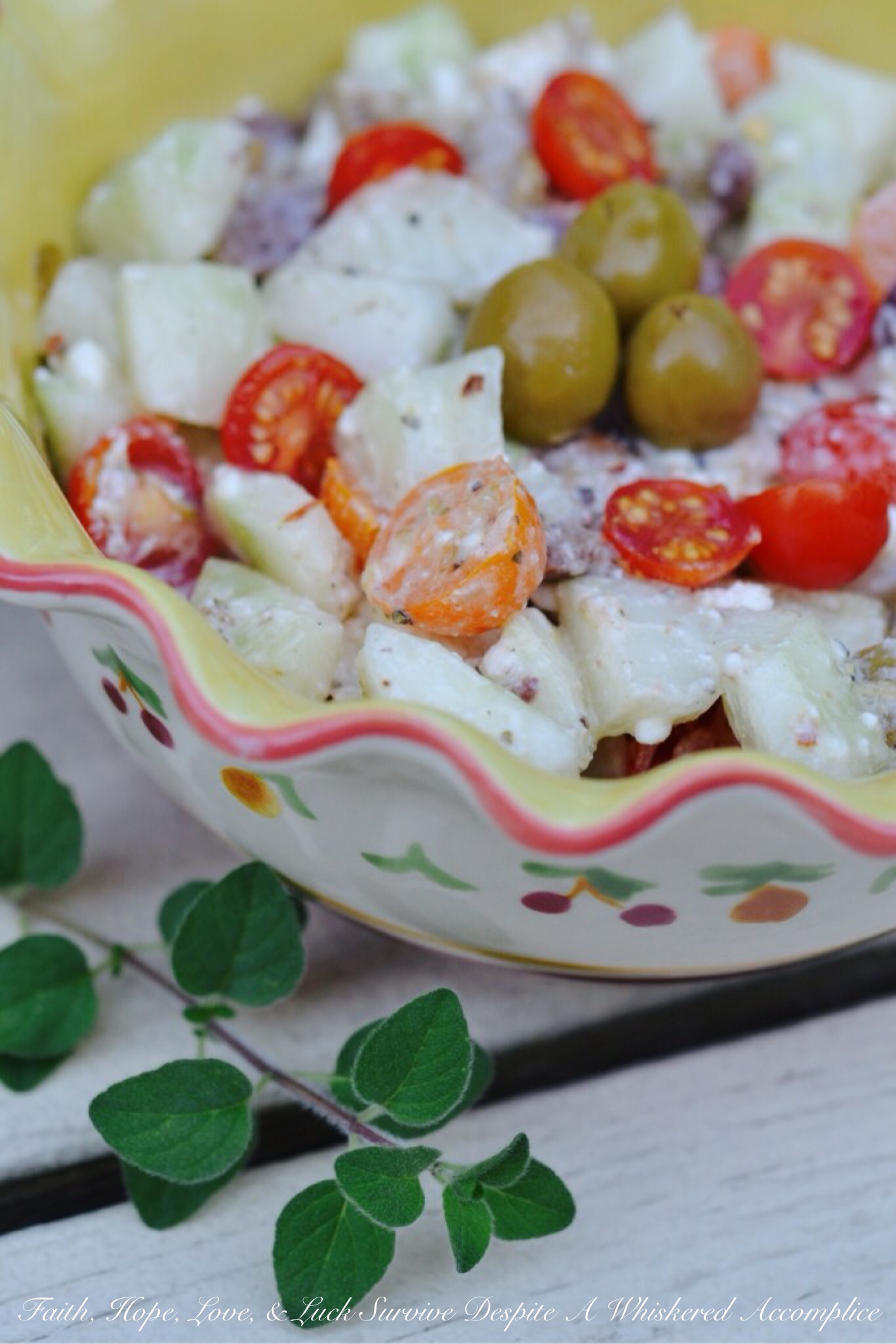Greek Cucumber Salad