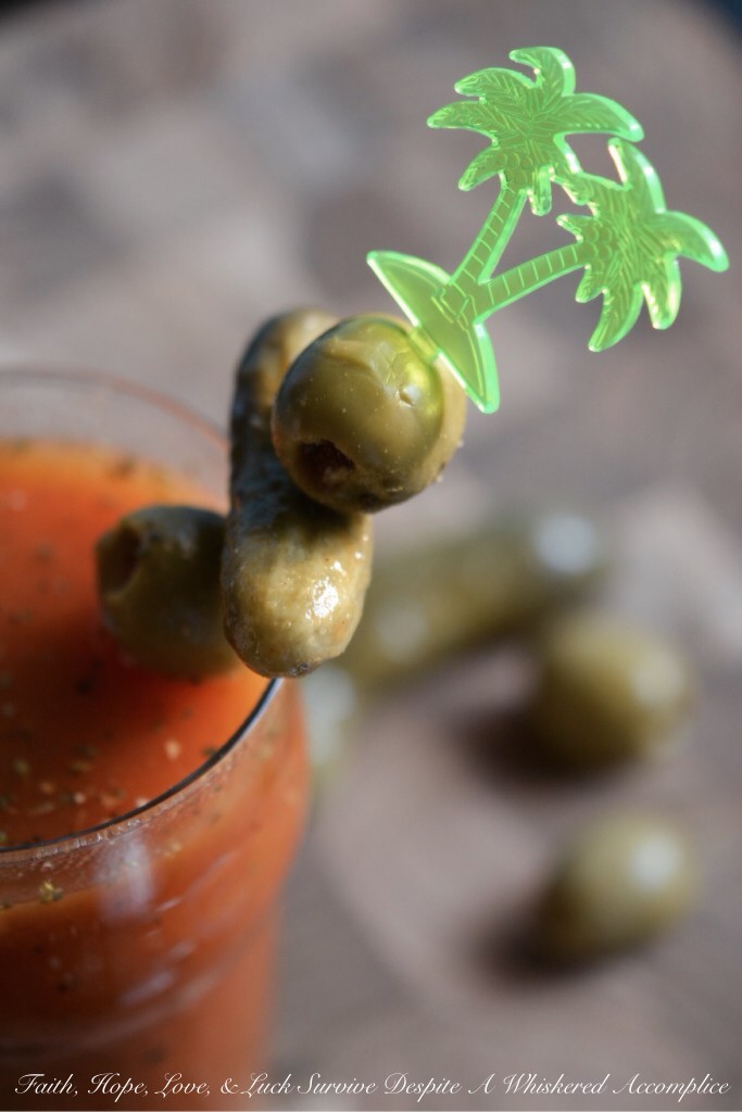 B.O.B. Bob's Bloody Mary | Faith, Hope, Love, and Luck Survive Despite a Whiskered Accomplice