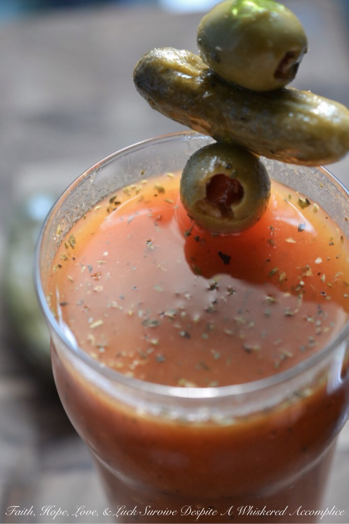 B.O.B. Bob's Bloody Mary | Faith, Hope, Love, and Luck Survive Despite a Whiskered Accomplice