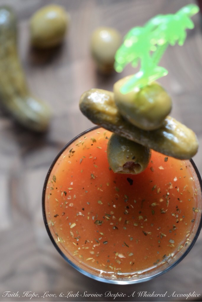 B.O.B. Bob's Bloody Mary | Faith, Hope, Love, and Luck Survive Despite a Whiskered Accomplice