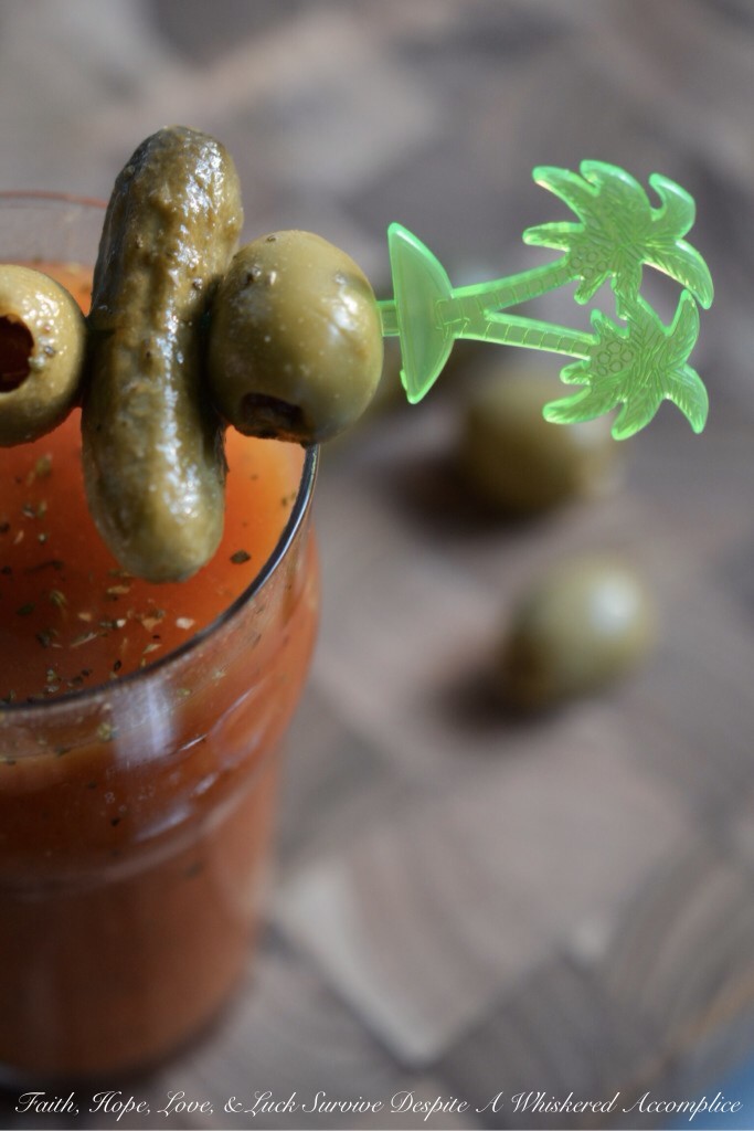 B.O.B. Bob's Bloody Mary | Faith, Hope, Love, and Luck Survive Despite a Whiskered Accomplice