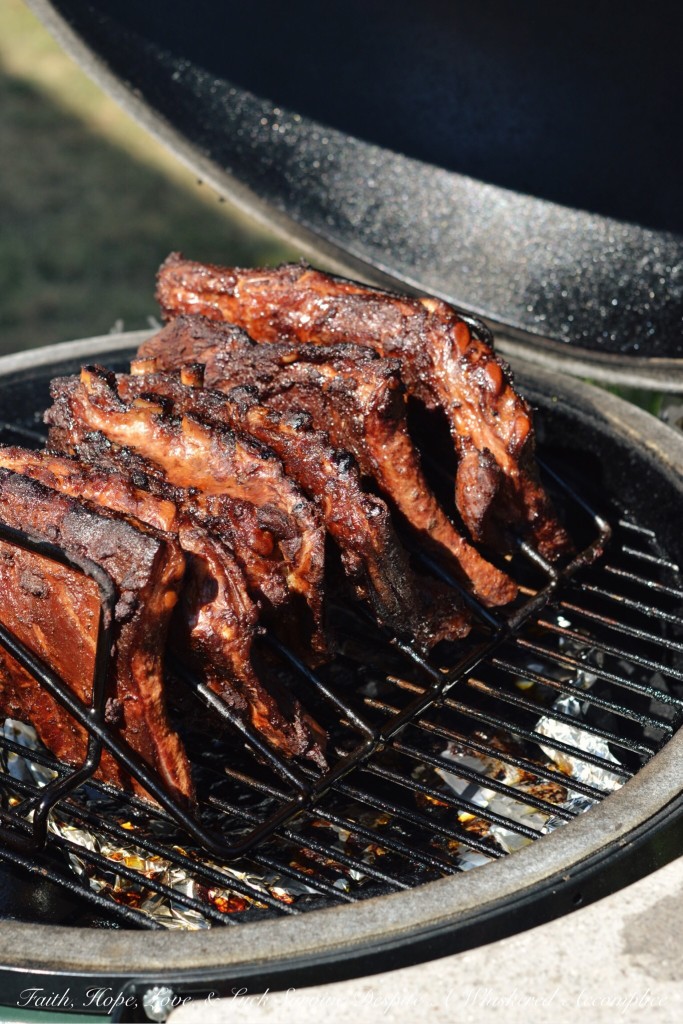 Dry Rubbed BBQ Ribs | Faith, Hope, Love, and Luck Survive Despite a Whiskered Accomplice