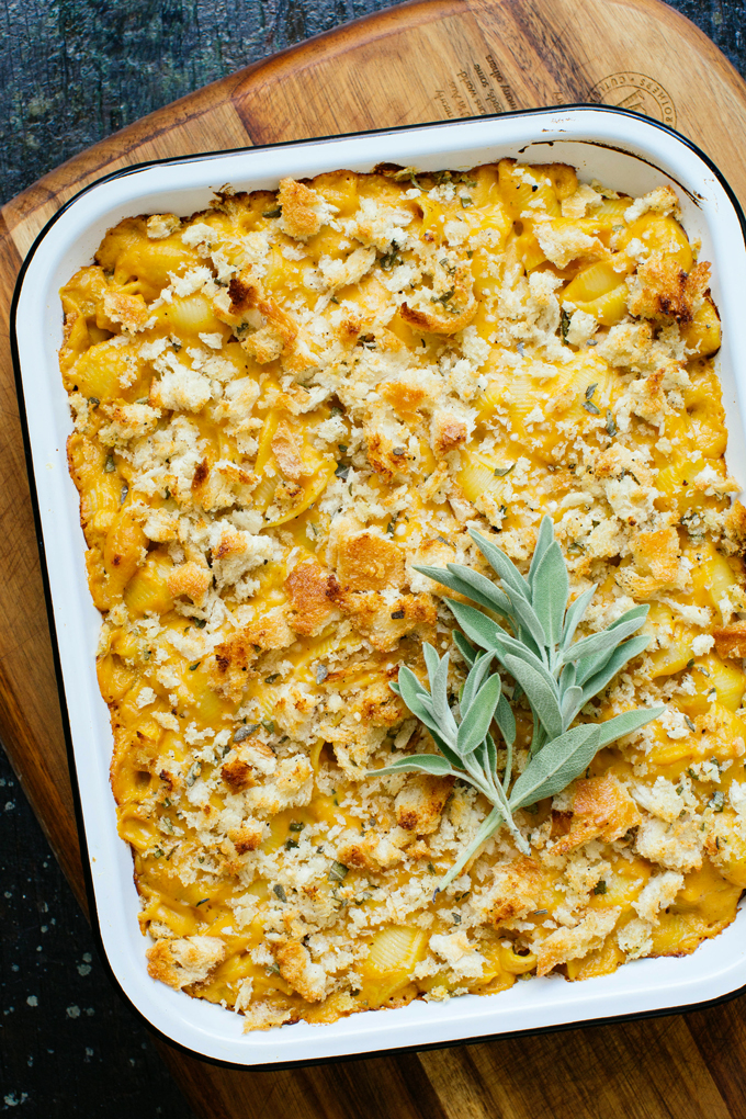Butternut Squash Mac and Cheese | Faith, Hope, Love, and Luck Survive Despite a Whiskered Accomplice
