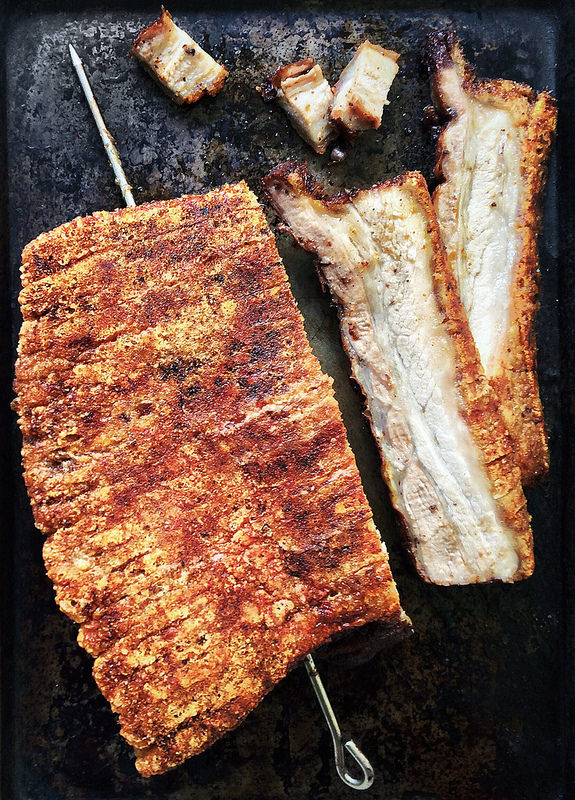 Chinese Crispy Roast Pork Belly | Faith, Hope, Love, and Luck Survive Despite a Whiskered Accomplice
