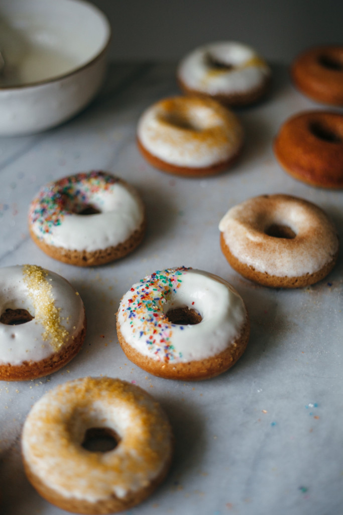 Glazed Apple Cider Donuts | Faith, Hope, Love, and Luck Survive Despite a Whiskered Accomplice
