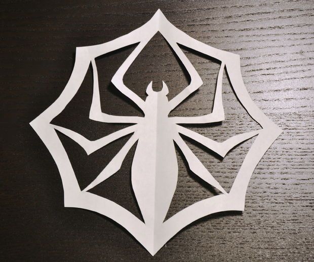 Jack Skellington's Paper Spider Snowflakes | Faith, Hope, Love, and Luck Survive Despite a Whiskered Accomplice